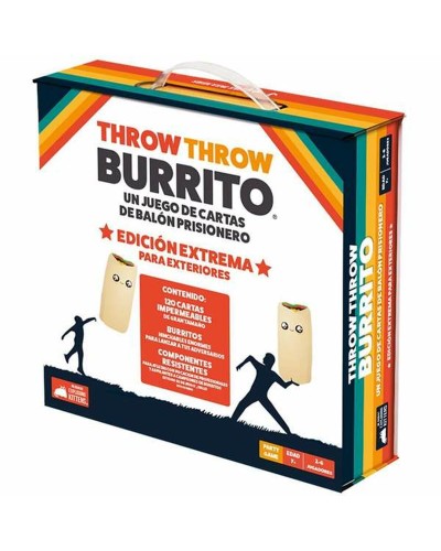 Lautapeli Asmodee Throw Throw Burrito Edición Extrema ES