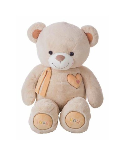 Peluche Valentin Beige Orso 115 cm