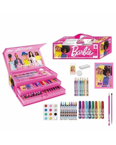 Schrijfset Barbie Roze