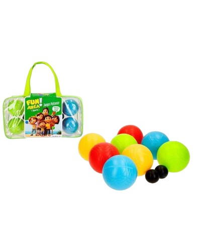 Boulespel Colorbaby Fun Area! 10 Delar 31 x 8 x 16,5 cm