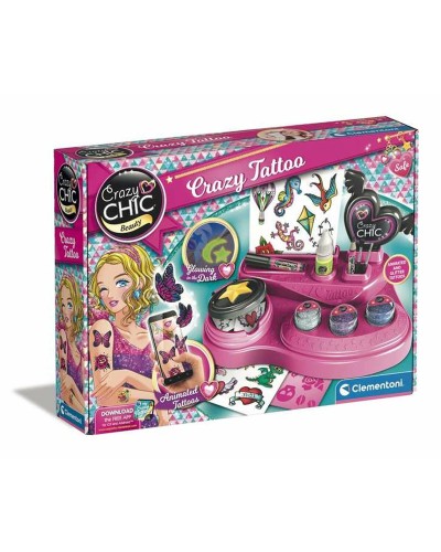 Väliaikaiset Tatuoinnit Clementoni Crazy Tattoo Studio