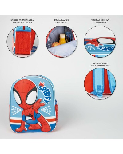 3D Child bag Spidey Blue