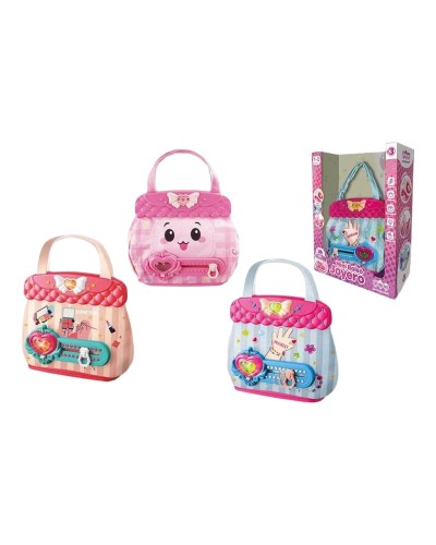 Bag Blue Pink 19 x 26 x 24 cm