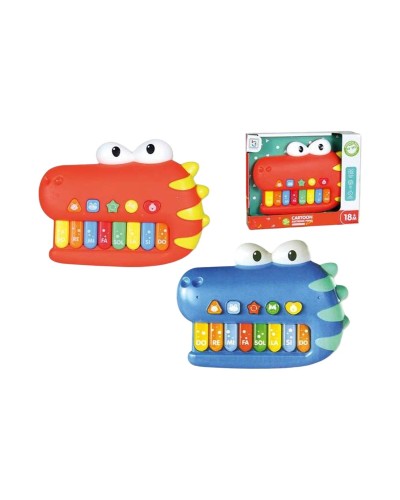 Piano de juguete 21 x 15 x 3 cm