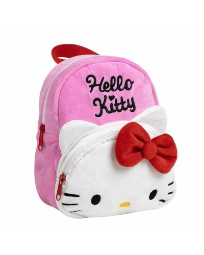 Zaino per Bambini Hello Kitty Rosa 18 x 22 x 4 cm