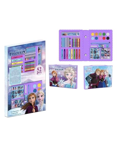 Set de Papelería Frozen Lila
