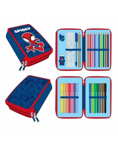 Astuccio Spidey Blu scuro 12,5 x 19,5 x 4,5 cm