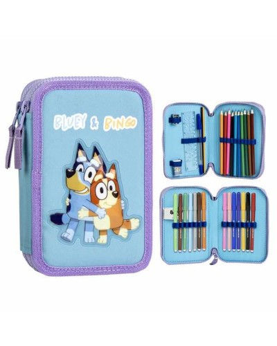 Plumier Bluey Azul claro Light Blue 12,5 x 19,5 x 4,5 cm