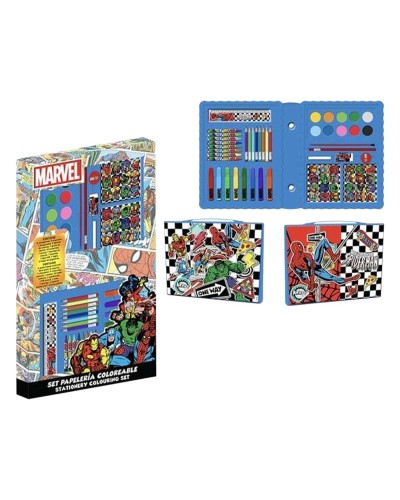 Schrijfset The Avengers Rood