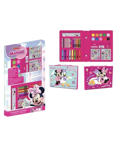Set di Cancelleria Minnie Mouse Rosa