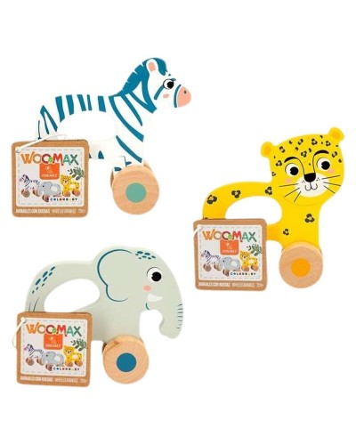 Spielzeug zum Ziehen Colorbaby 13 x 5 x 12,5 cm