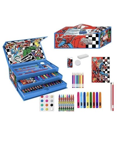 Caja de Actividades para Colorear The Avengers Azul