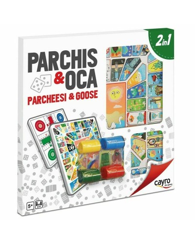 Tablero de Parchís y Oca Cayro Multicolor 250 g