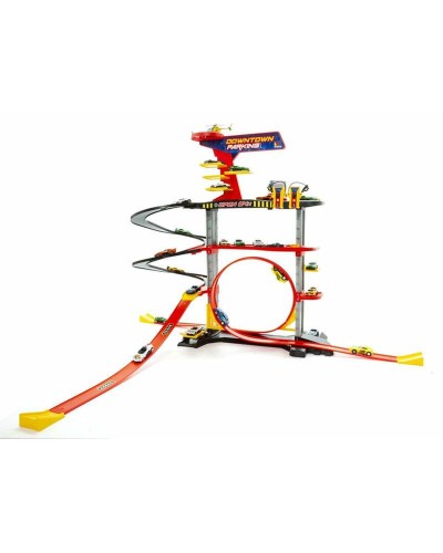 Parkeergarage met voertuigen Moltó