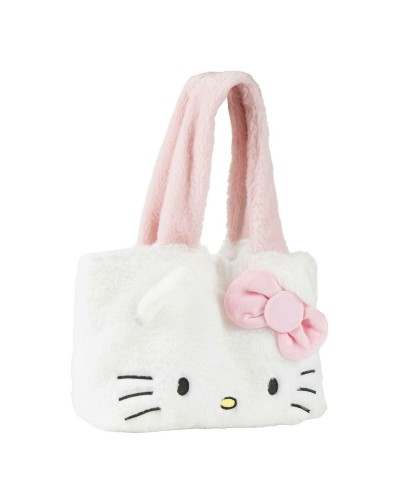 Axelväska Hello Kitty Vit