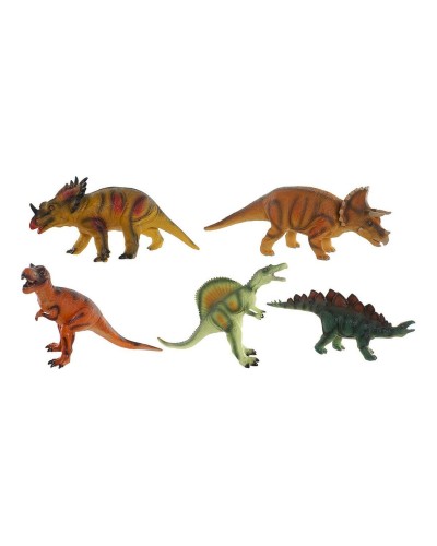 Dinosaurus DKD Home Decor 6 Stuks 48 x 23 x 34,5 cm Zacht
