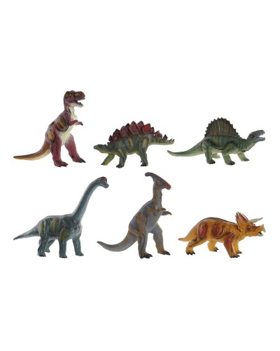Dinosaur DKD Home Decor 6 Pieces 36 x 12,5 x 27 cm