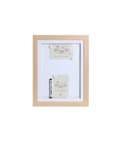 Painting Home ESPRIT White Natural 34 x 3 x 44 cm
