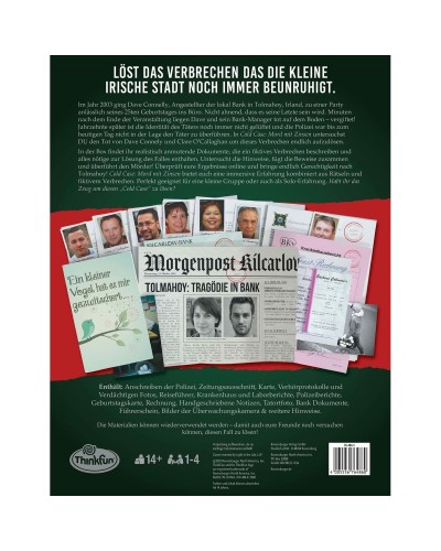 Lautapeli Ravensburger Cold Case: Mord mit zinsen (Kunnostetut Tuotteet B)