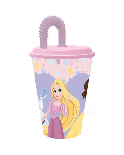 Muggen med Sugrör Disney Princess CZ11362 430 ml