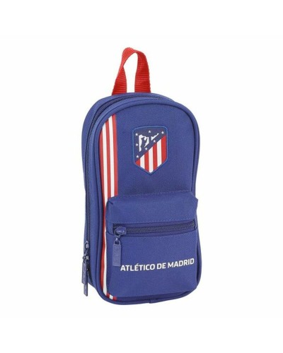 Plumier Mochila Atlético Madrid In blue Azul marino 12 x 23 x 5 cm