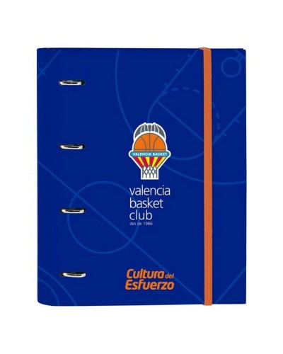 Rengaskansio Valencia Basket M666 Sininen Oranssi (27 x 32 x 3.5 cm)