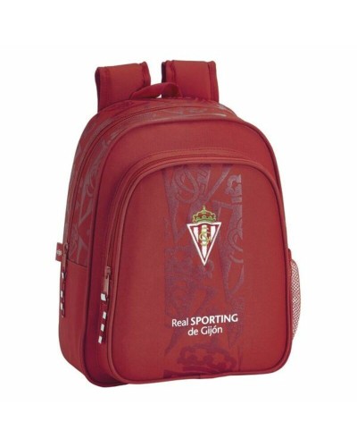 Sac à dos enfant Real Sporting de Gijón Rouge