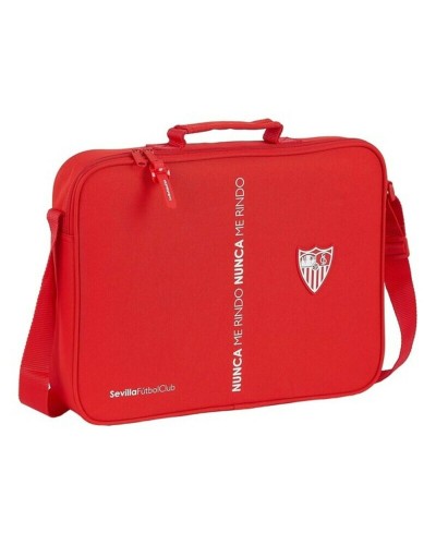 Cartera Escolar Sevilla Fútbol Club Rojo (38 x 28 x 6 cm)