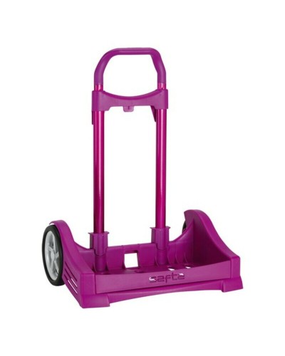 Ryggsäck på hjul Safta SF-641078-205 Fuchsia 40 x 85 x 28 cm