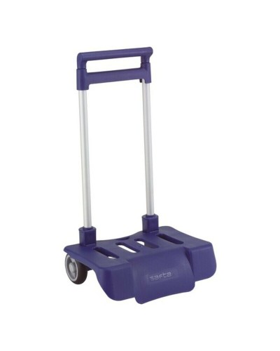 Folding Backpack Trolley Safta Marinblå 30 x 85 x 23 cm