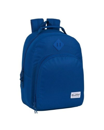 Mochila Escolar BlackFit8 Oxford Azul oscuro (32 x 42 x 15 cm)