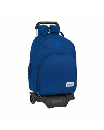 Mochila Escolar con Ruedas 905 BlackFit8 Oxford Azul oscuro (32 x 42 x 15 cm)