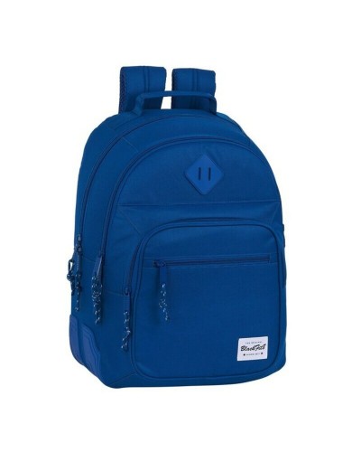 Skolryggsäck BlackFit8 Oxford Mörkblå (32 x 42 x 15 cm)