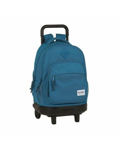 Cartable à roulettes Compact BlackFit8 Egeo Bleu 33 X 45 X 22 cm
