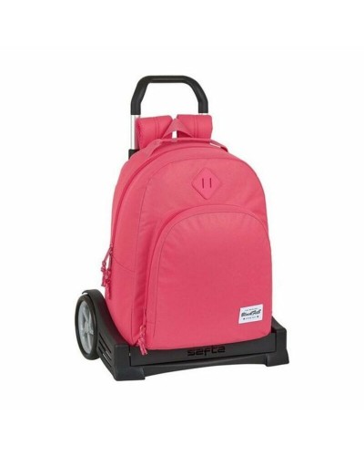 Mochila Escolar con Ruedas Evolution BlackFit8 M860A Rosa (32 x 42 x 15 cm)