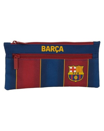 Allzwecktasche F.C. Barcelona M029 Granatrot Marineblau (22 x 11 x 1 cm)
