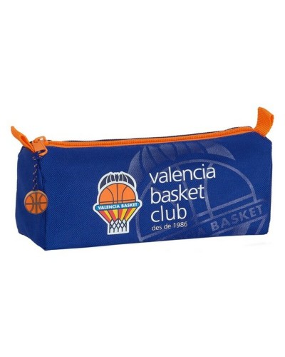 Fourre-tout Valencia Basket M742 Bleu Orange (21 x 8 x 7 cm)