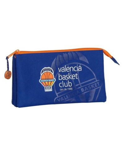 Portatodo Valencia Basket M744 Azul Naranja (22 x 12 x 3 cm)