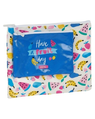 Necessaire Safta Fruits Bianco
