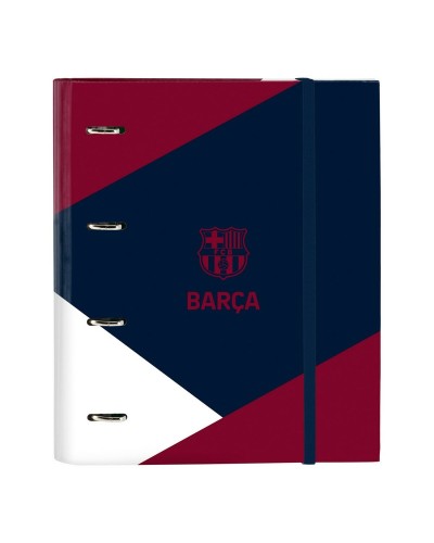 Ringmap F.C. Barcelona Corporativa A4 Blauw Kastanjebruin (27 x 32 x 3.5 cm) (35 mm)