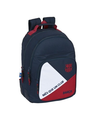 Skolryggsäck F.C. Barcelona Blå Rödbrun (32 x 42 x 15 cm)