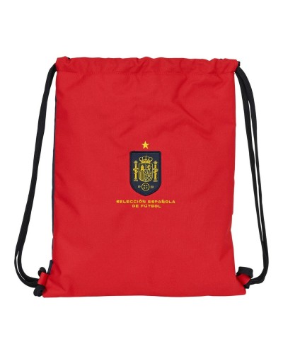 Zainetto con Cordini RFEF Azzurro Rosso 35 x 40 x 1 cm