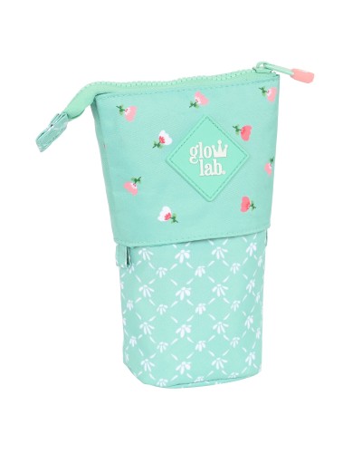 Potloodetui Glow Lab Pepa Groen (8 x 19 x 6 cm)