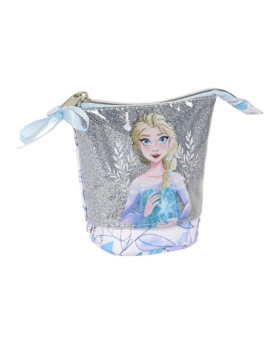 Schoolpennenzak Frozen Memories Blauw Wit 8 x 19 x 6 cm