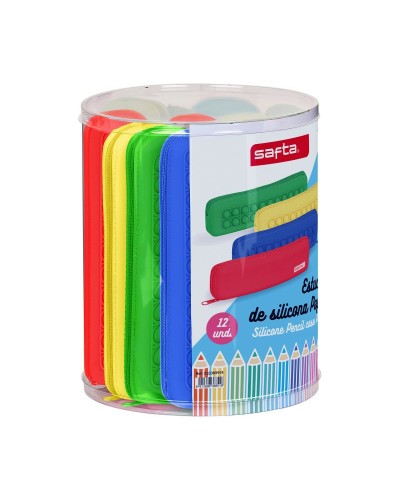 Schulmäppchen Safta Pop It Bunt Meerenge (12 Stücke)