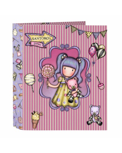 Raccoglitore ad anelli Gorjuss First prize Lilla A4 27 x 33 x 6 cm