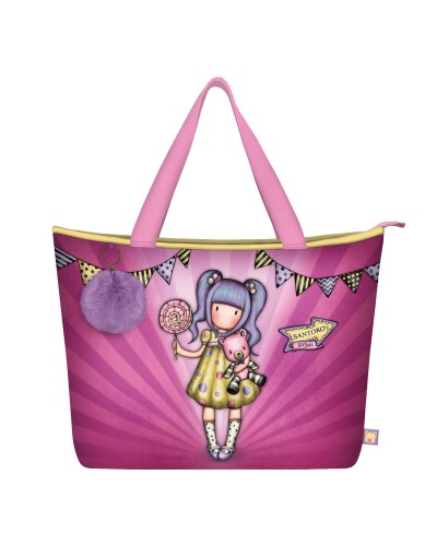 Handtasche Gorjuss First prize Lila (41.5 x 30 x 13 cm)
