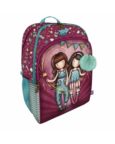 Schoolrugzak Gorjuss Fireworks Kastanjebruin 34.5 x 43.5 x 22 cm