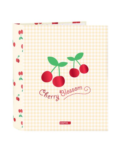 Rengaskansio Safta Cherry Beige A4 27 x 33 x 6 cm