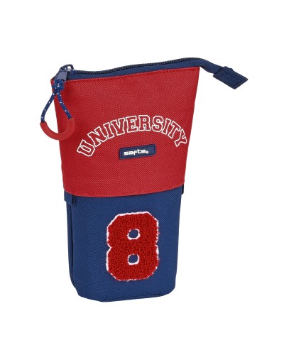 Necessär Mugg Safta University Röd Marinblå (8 x 19 x 6 cm)